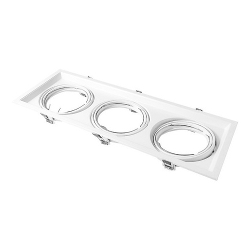 Spot embutir 3 led 9W 12/24V 45º blanco calido